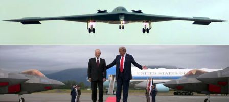 Trump Putin meet b2-bomber