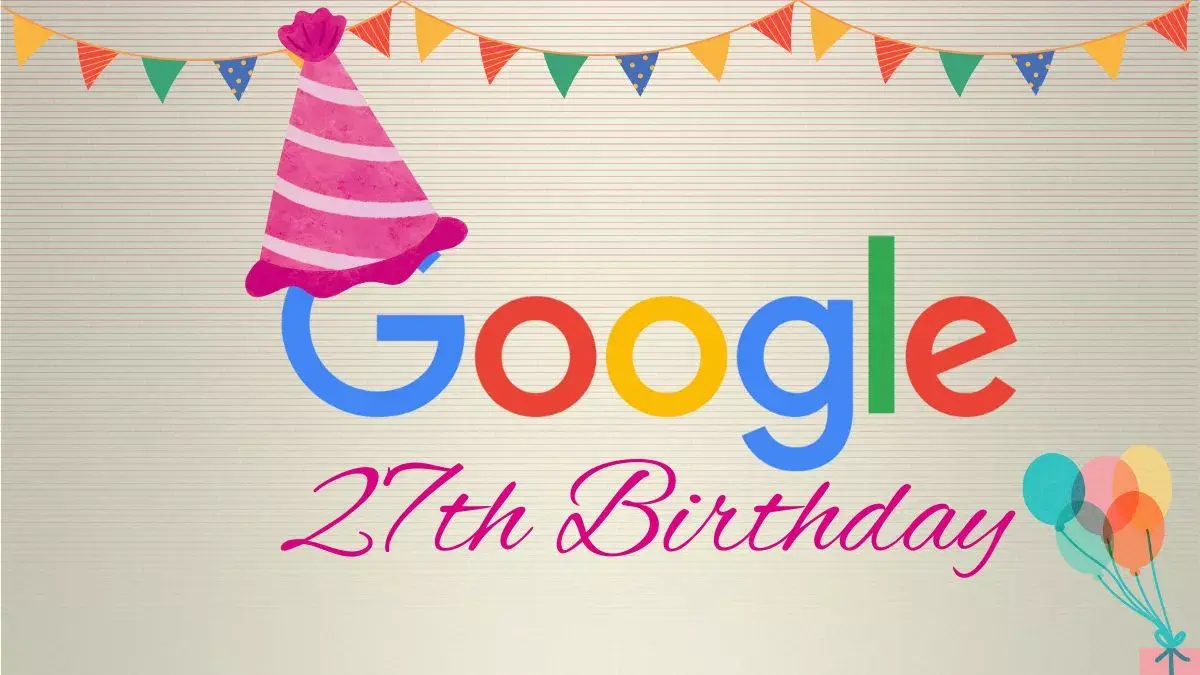 Google's 27th Birthday Hindi