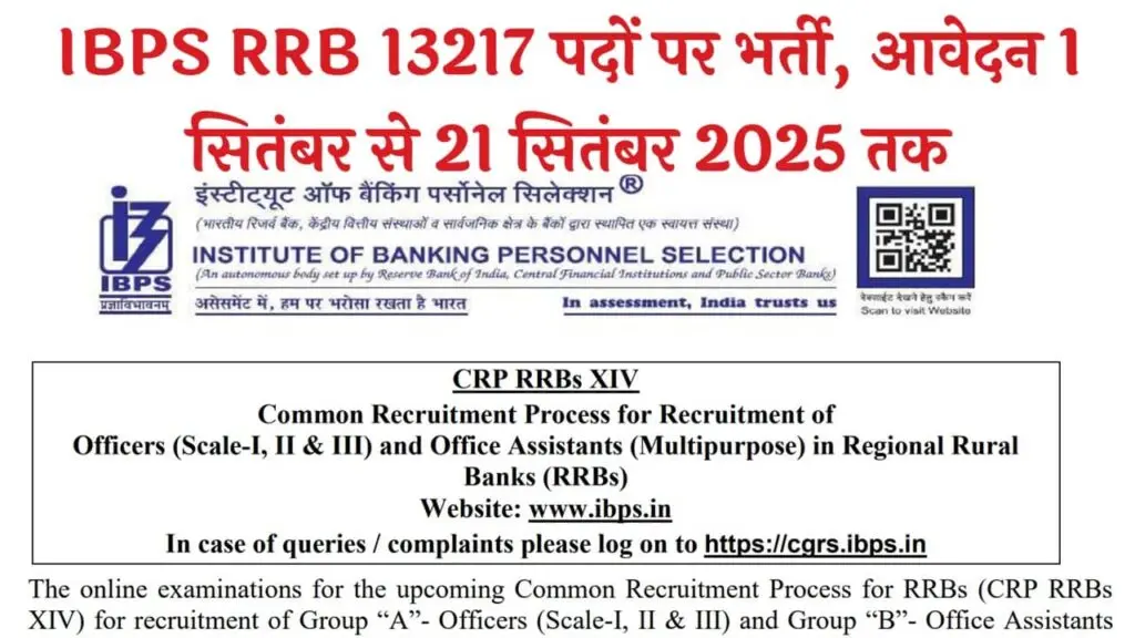 IBPS RRB Vacancy 2025