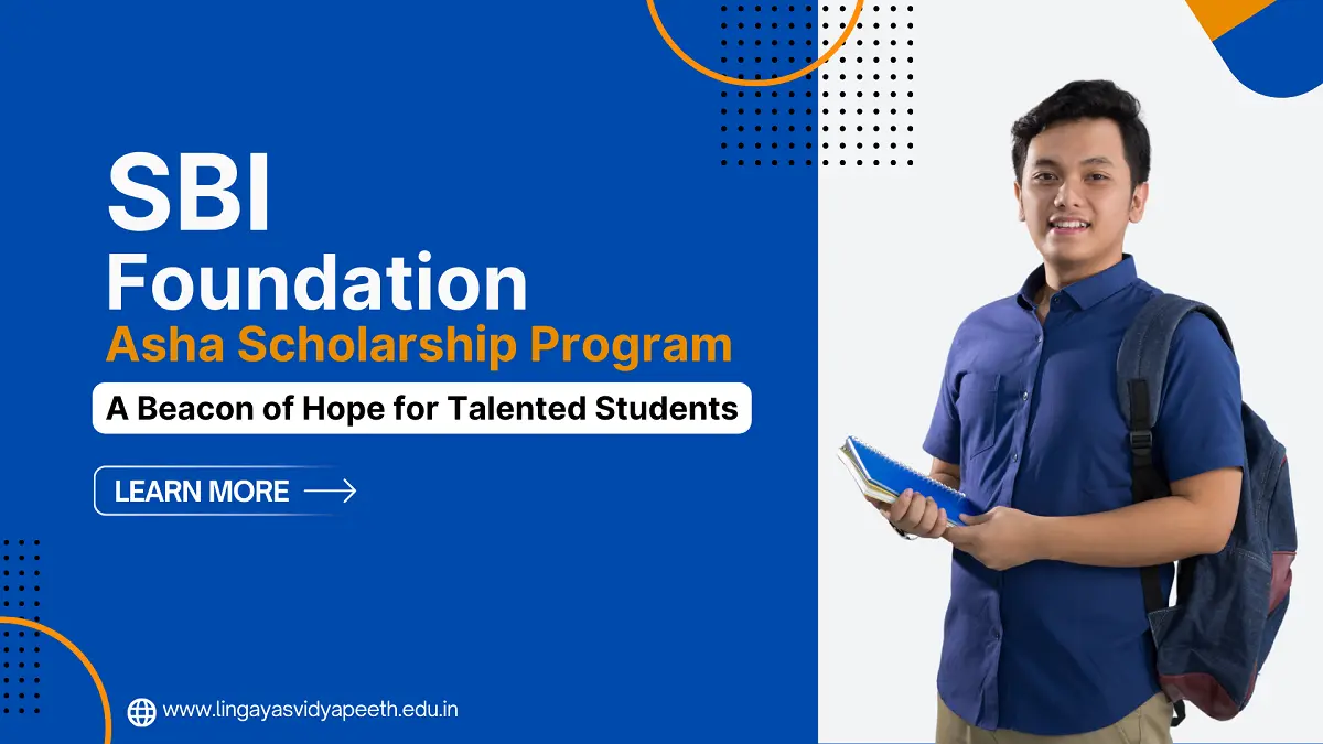 SBI Foundation Asha Scholarship