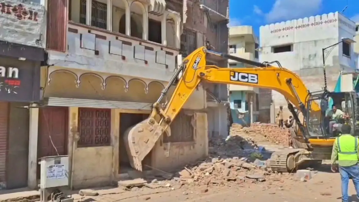 Varanasi Bulldozer Action on Former Olympian Mohammad Shahid