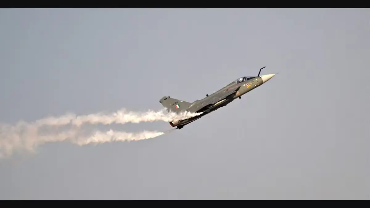 Dubai Airshow Tejas Crash